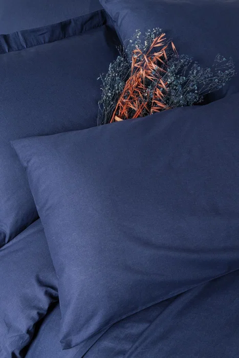 Sin Marca Juego de Cama 1 Funda Nórdica 140x200cm + 1 Funda de Almohada 60x60cm - 100% Algodón Reforzado Azul Oscuro - AUC8684282421313 Sin Marca Juego de Cama 1 Funda Nórdica 140x200cm + 1 Funda de Almohada 60x60cm - 100% Algodón Reforzado Azul Oscuro - AUC8684282421313