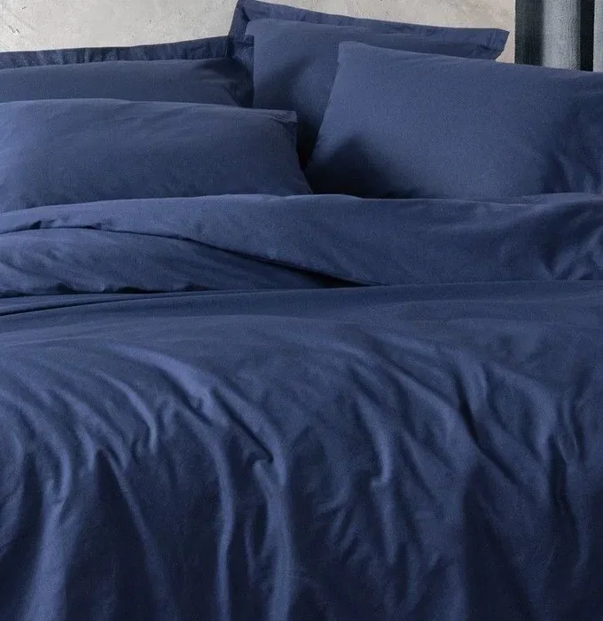 Sin Marca Juego de Cama 1 Funda Nórdica 140x200cm + 1 Funda de Almohada 60x60cm - 100% Algodón Reforzado Azul Oscuro - AUC8684282421313 Sin Marca Juego de Cama 1 Funda Nórdica 140x200cm + 1 Funda de Almohada 60x60cm - 100% Algodón Reforzado Azul Oscuro - AUC8684282421313
