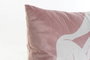 DKD Home Decor Cojin Scandi Lila Blanco 5 x 45 x 45 cm (4 Unidades)