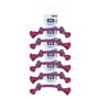Nayeco Ristra Cuerda Dental Bicolor Rosa 15cm (Set de 6)