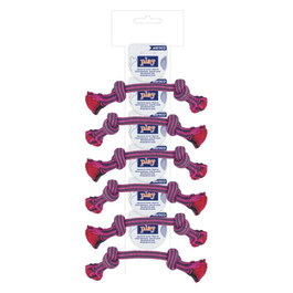 Nayeco Ristra Cuerda Dental Bicolor Rosa 15 cm (Set de 6)