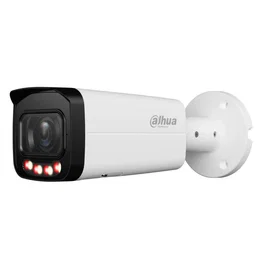 Dahua IPC-HFW3449T-ZAS Cámara IP Tubular 4MP Full Color Starlight WDR, Zoom Óptico 2.7-13.5mm, Audio, Micrófono, PoE, IA, IP67