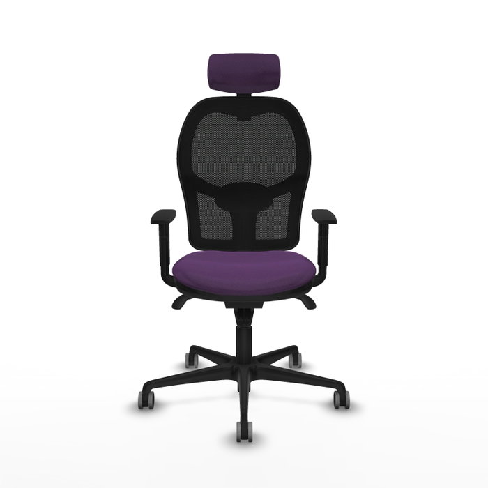 PIQUERAS Y CRESPO Silla de oficina Jorquera Morada y Negra PIQUERAS Y CRESPO Silla de oficina Jorquera Morada y Negra