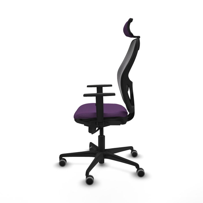 PIQUERAS Y CRESPO Silla de oficina Jorquera Morada y Negra PIQUERAS Y CRESPO Silla de oficina Jorquera Morada y Negra