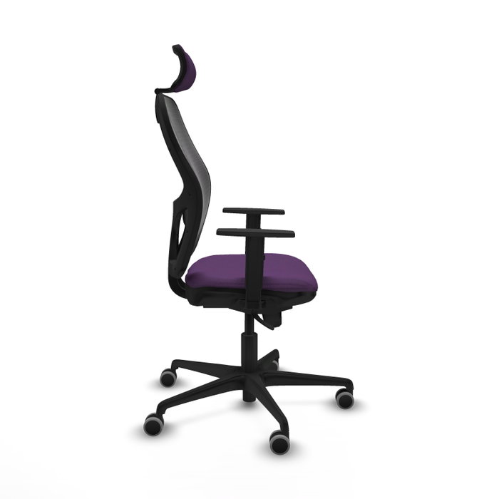 PIQUERAS Y CRESPO Silla de oficina Jorquera Morada y Negra PIQUERAS Y CRESPO Silla de oficina Jorquera Morada y Negra