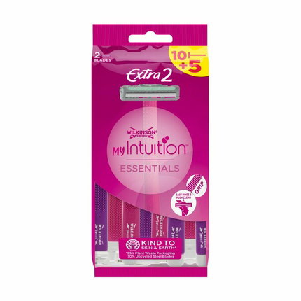 Wilkinson Intuition Extra 2 Maquinillas Desechables 15 unidades
