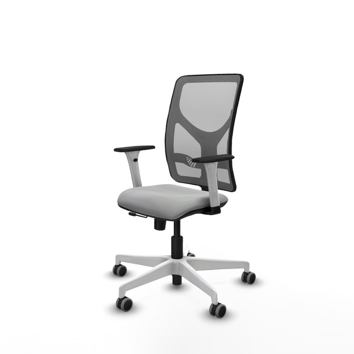 PIQUERAS Y CRESPO Silla de oficina Motilla Gris claro con mecanismo Sincro/Traslack PIQUERAS Y CRESPO Silla de oficina Motilla Gris claro con mecanismo Sincro/Traslack