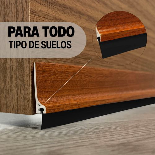 Burcasa Burlete bajo puerta PVC labio 1m sapely