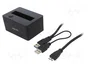 LOGILINK QP0025 Estación de acoplamiento USB 3.0/2.0 para HDD/SSD