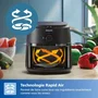 Philips Freidora sin Aceite AirFryer NA120/00 - 4.2 L - 12 Programas de Cocción - 1500 W