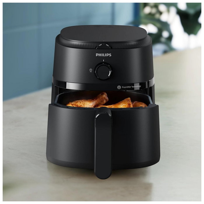 Philips Airfryer NA120/00 Negro 4,2L