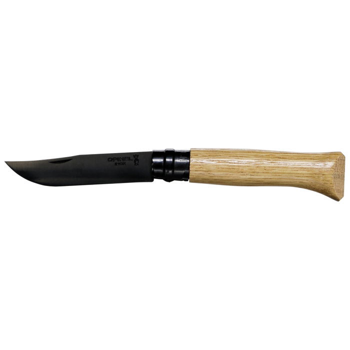 Opinel No. 08 Navaja de Bolsillo con Hoja Negra e Incluye Caja de Madera Opinel No. 08 Navaja de Bolsillo con Hoja Negra e Incluye Caja de Madera