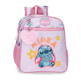 Joumma Bags Mochila You & Me Stitch Disney 28cm Adaptable a Carro Poliéster