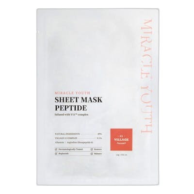 Village 11 MIRACLE YOUTH Sheet Mask Peptide 23 g