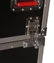 Gator Rack de transporte de madera para consola de audio 14U + 6U - Negro
