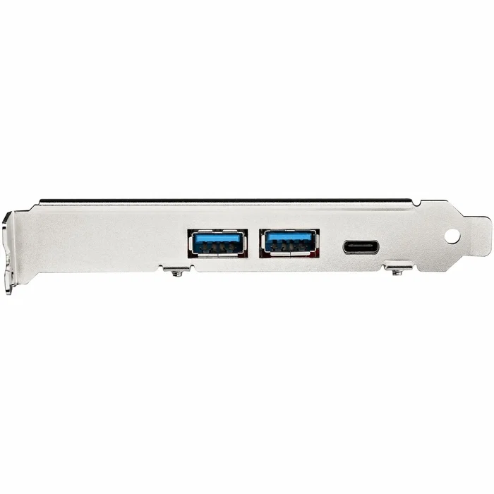 Startech PEXUSB312A1C1H Tarjeta PCIe USB 3.2 Gen 2 de 5 Puertos (2x USB-A + 1x USB-C 10 Gbps + 2 Puertos Internos) con Alimentación SATA - Compatible con Perfil Bajo