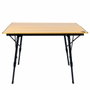 Color Baby Mesa de camping plegable Aktive 90X57XH45/70cm