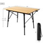 Color Baby Mesa de camping plegable Aktive 90X57XH45/70cm