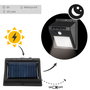 Aktive Aplique de luz solar 20 LED con sensor de movimiento
