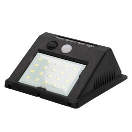 Aktive Aplique de luz solar 20 LED con sensor de movimiento
