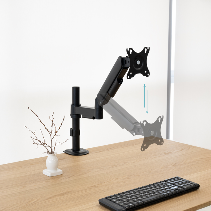 Tooq Soporte de Mesa para Pantallas 17''-32'', Negro