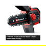 Einhell GE-PS 18/15 Li BL motosierra a batería sin escobillas 18V 12.5cm de corte