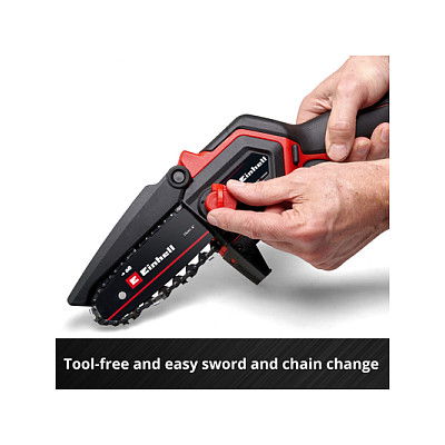 Einhell GE-PS 18/15 Li BL motosierra a batería sin escobillas 18V 12.5cm de corte Einhell GE-PS 18/15 Li BL motosierra a batería sin escobillas 18V 12.5cm de corte