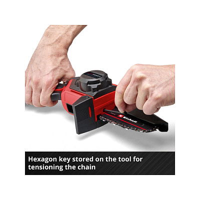 Einhell GE-PS 18/15 Li BL motosierra a batería sin escobillas 18V 12.5cm de corte Einhell GE-PS 18/15 Li BL motosierra a batería sin escobillas 18V 12.5cm de corte