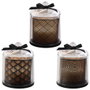 The Candle Factory Vela con Campana de Cristal