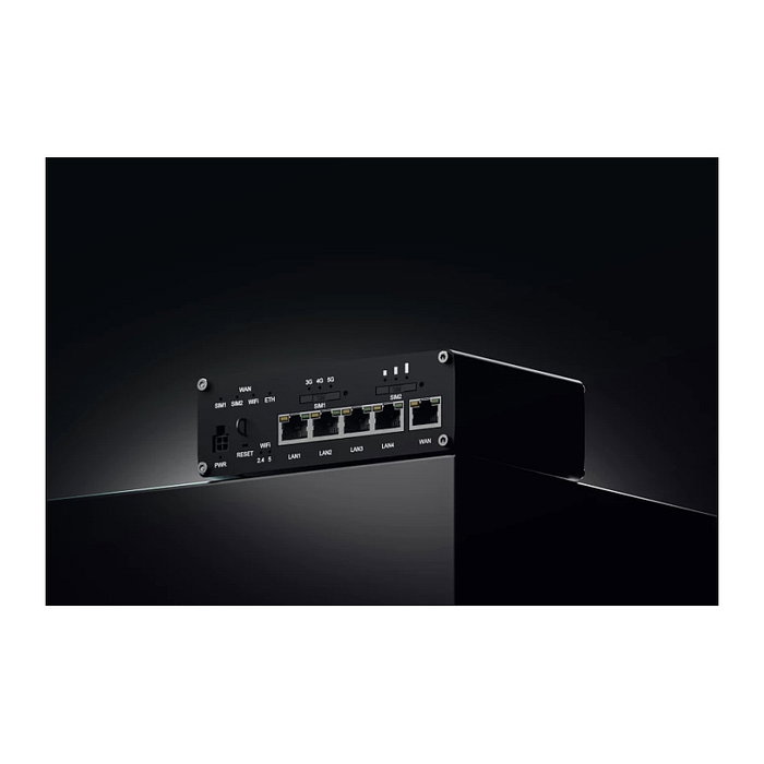 Teltonika RUTC50 Router Industrial 5G Wi-Fi 6 (802.11ax) Doble Banda Ethernet Negro Teltonika RUTC50 Router Industrial 5G Wi-Fi 6 (802.11ax) Doble Banda Ethernet Negro