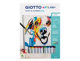 GIOTTO Set de pintura por números de perros