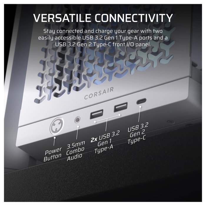 Corsair 4000D RS ARGB Blanca Corsair 4000D RS ARGB Blanca