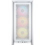 CAJA SEMITORRE ATX FRAME 4000D RS ARGB WHITE CORSAIR