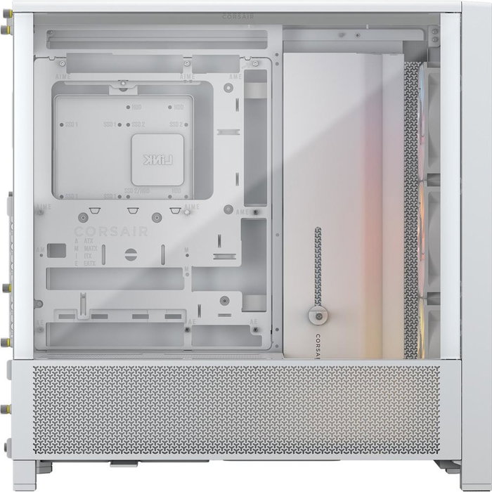 CAJA SEMITORRE ATX FRAME 4000D RS ARGB WHITE CORSAIR