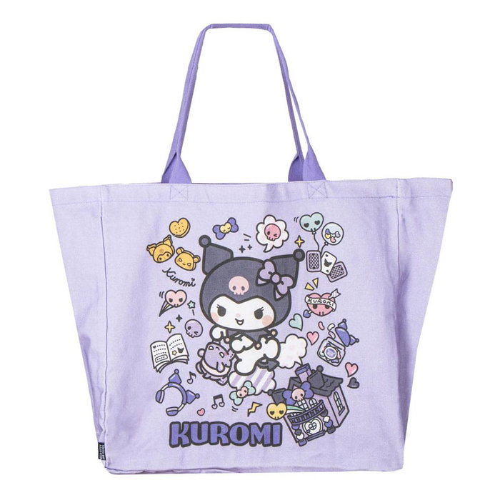 Cerdá Bolsa Shopping XL Hello Kitty Kuromi Lilac