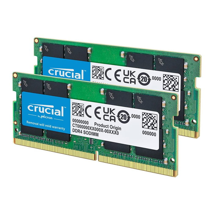Crucial CT2K16G4SFRA32A Kit de Memoria 32 GB (2 x 16 GB) DDR4 3200 MHz SO-DIMM