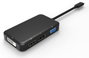 MicroConnect Dock de pantalla USB-C con salidas DP, HDMI, DVI y VGA