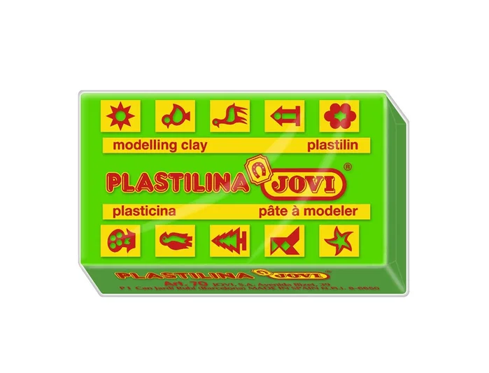 Jovi Plastilina Verde Claro Unidad Pequeño