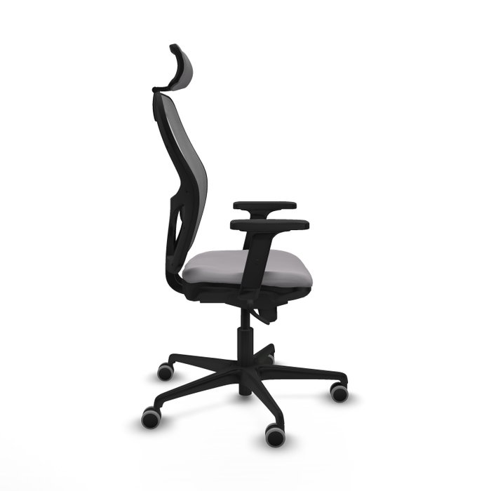 PIQUERAS Y CRESPO Silla de oficina Jorquera Gris con mecanismo Sincro PIQUERAS Y CRESPO Silla de oficina Jorquera Gris con mecanismo Sincro