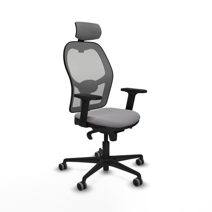 PIQUERAS Y CRESPO Silla de oficina Jorquera Gris con mecanismo Sincro PIQUERAS Y CRESPO Silla de oficina Jorquera Gris con mecanismo Sincro