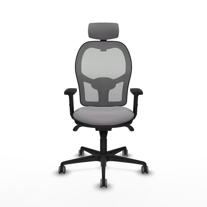 PIQUERAS Y CRESPO Silla de oficina Jorquera Gris con mecanismo Sincro PIQUERAS Y CRESPO Silla de oficina Jorquera Gris con mecanismo Sincro