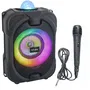 Inovalley DANCE CUBE 44 Altavoz Luminoso Bluetooth para Karaoke - 150W - Micrófono con Cable