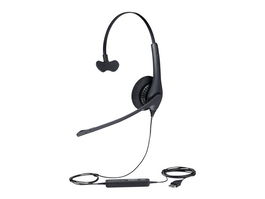 Jabra Biz 1500 Mono Usb Auricular Profesional con Micrófono Cableado, Conexión USB Tipo A