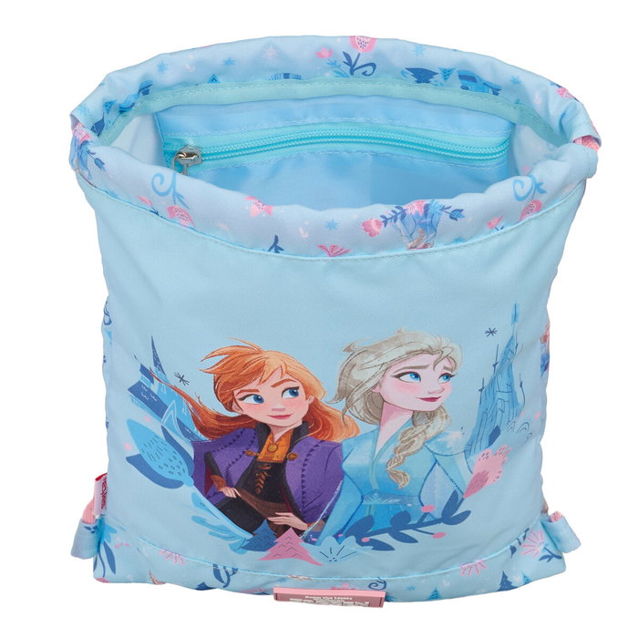 Safta Saco Plano Junior Frozen Ice Magic 26x34x1cm