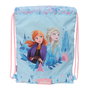 Bolsa Mochila con Cuerdas Frozen Ice magic Azul 26 x 34 x 1 cm