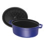 Staub Oval Cocotte 29cm Azul Oscuro