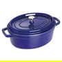 Staub La Cocotte 40510-288-0 Olla Ovalada de Hierro Fundido 29cm 4.2L Azul para Inducción