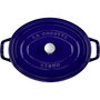 Staub Cocotte Oval de Hierro Fundido 29cm Azul Oscuro