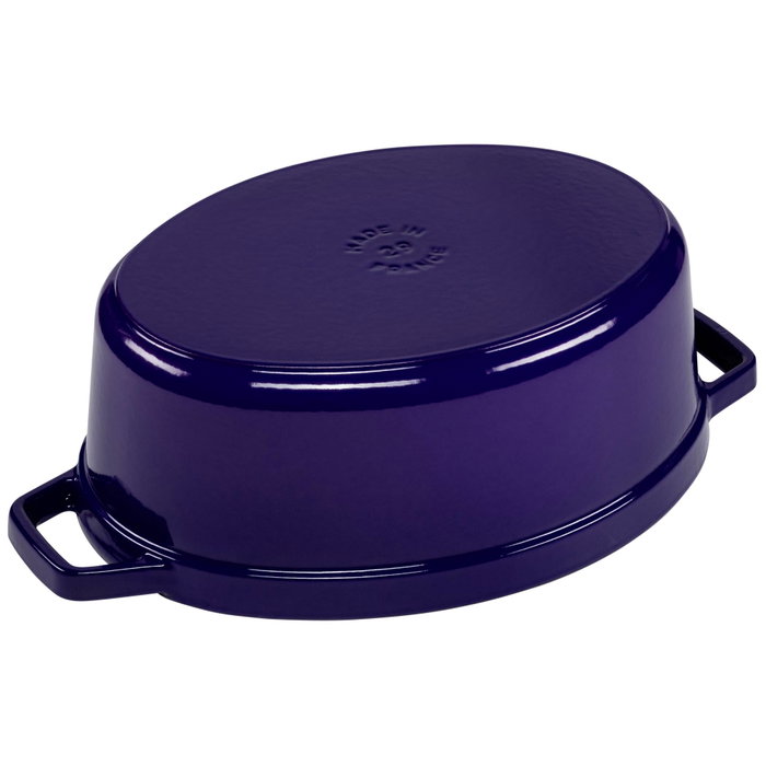 Staub Cocotte Oval de Hierro Fundido 29cm Azul Oscuro
