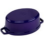 Staub Cocotte Oval de Hierro Fundido 29cm Azul Oscuro
